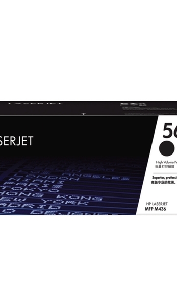 HP Toner nr 56X CF256X Black 12.3K 