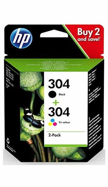 HP Tusz nr 304 3JB05AE BK+CMY 100CMYK 120K