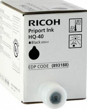 Ricoh Tusz JP-40 HQ-40 817225 Black 893188, 600ml