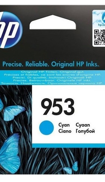 HP Tusz nr 953 F6U12AE Cyan 