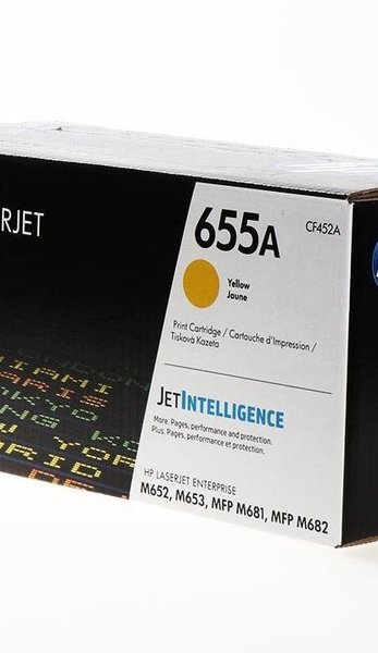 HP Toner nr 655A CF452A Yellow 10,5K 