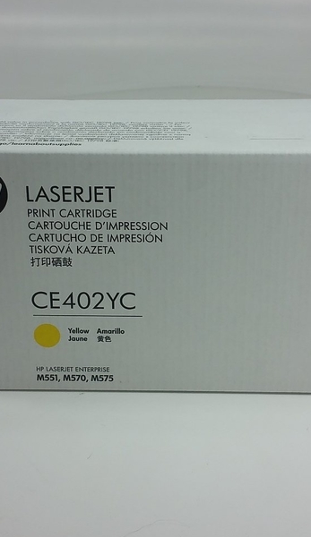 HP Toner nr 507YC CE402YC Yellow 7.8K 