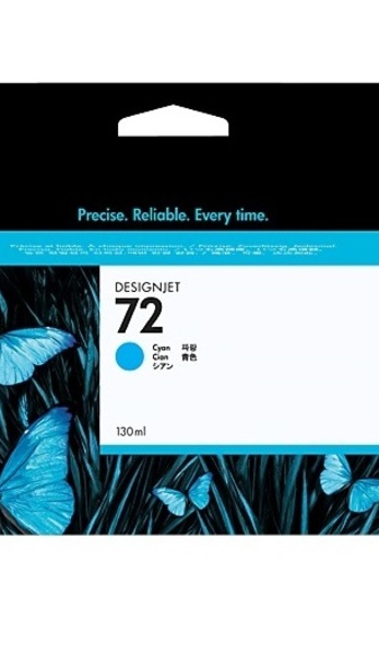 HP Tusz nr 72 C9371A Cyan 130 ml 