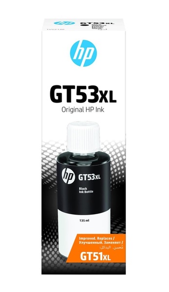 HP Tusz nr GT53 1VV21AE Black 6K butelka 135ml