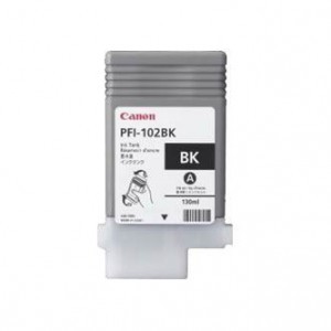 Canon Tusz PFI102B Black 130 ml 