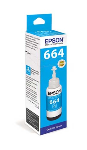 Epson Tusz L100/200 T6642 Cyan 70 ml