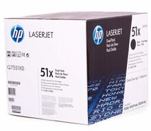 HP Toner nr 51XD Q7551XD Black 2pack 2x13K