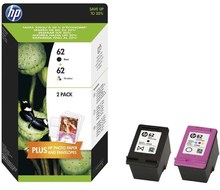 HP Tusz nr 62 N9J71AE 2pack Black+Kolor 