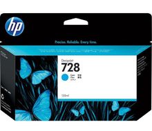 HP Tusz nr 728 F9J67A Cyan 130 ml 